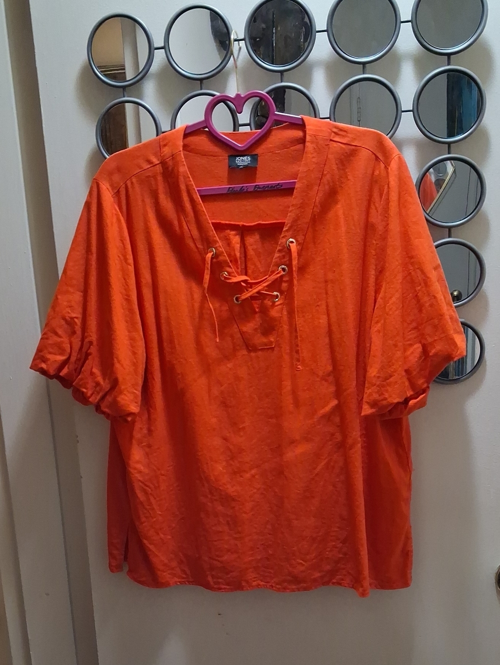 JONES NEW YORK REDDISH ORANGE Top